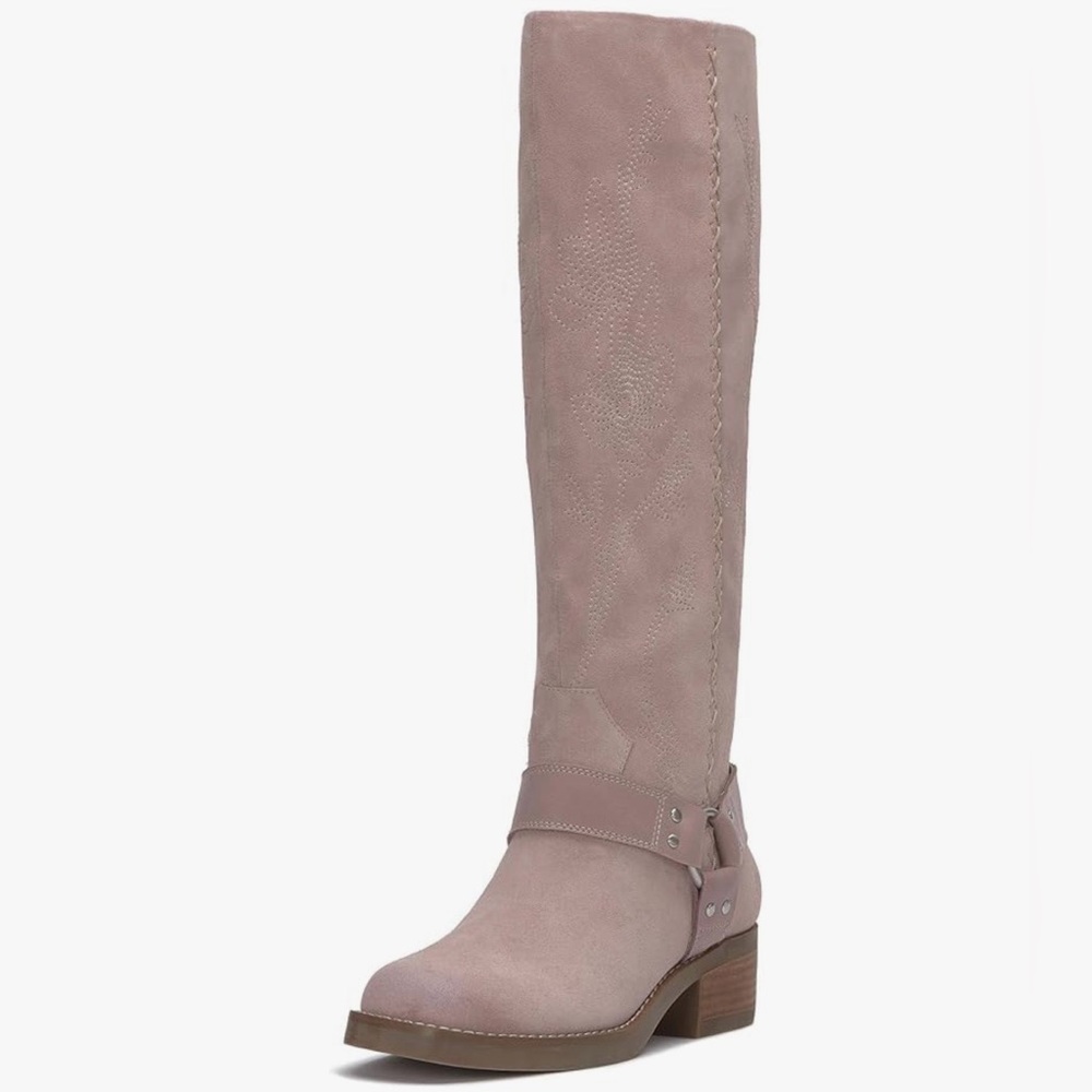 Lucky Brand Women's Kujon2 Knee‎ High Boot in Fawn